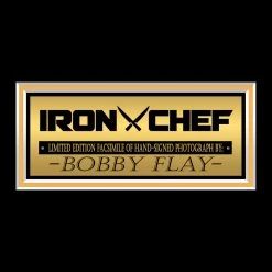 RARE-T Limited Edition Frames Bobby Flay Iron Chef Photo Limited Signature Edition Custom Frame 11 RARE-T Limited Edition Frames Bobby Flay Iron Chef Photo Limited Signature Edition Custom Frame