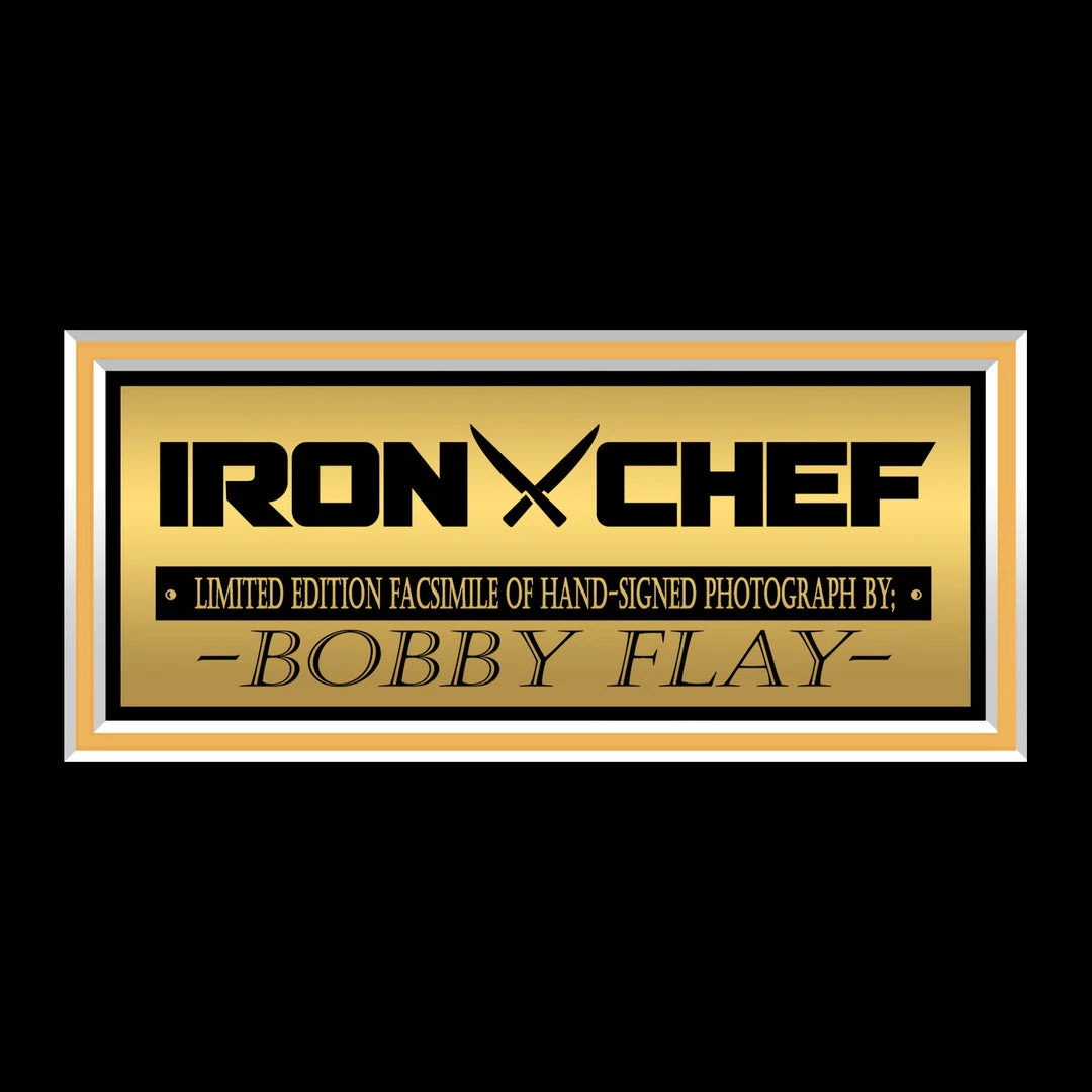 RARE-T Limited Edition Frames Bobby Flay Iron Chef Photo Limited Signature Edition Custom Frame 5 RARE-T Limited Edition Frames Bobby Flay Iron Chef Photo Limited Signature Edition Custom Frame