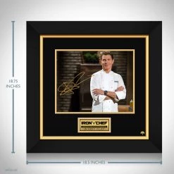 RARE-T Limited Edition Frames Bobby Flay Iron Chef Photo Limited Signature Edition Custom Frame 10 RARE-T Limited Edition Frames Bobby Flay Iron Chef Photo Limited Signature Edition Custom Frame