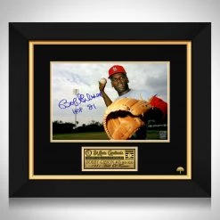 RARE-T St. Louis Cardinals - Bobby Gibson Photo Limited Signature Edition Licensed Custom Frame