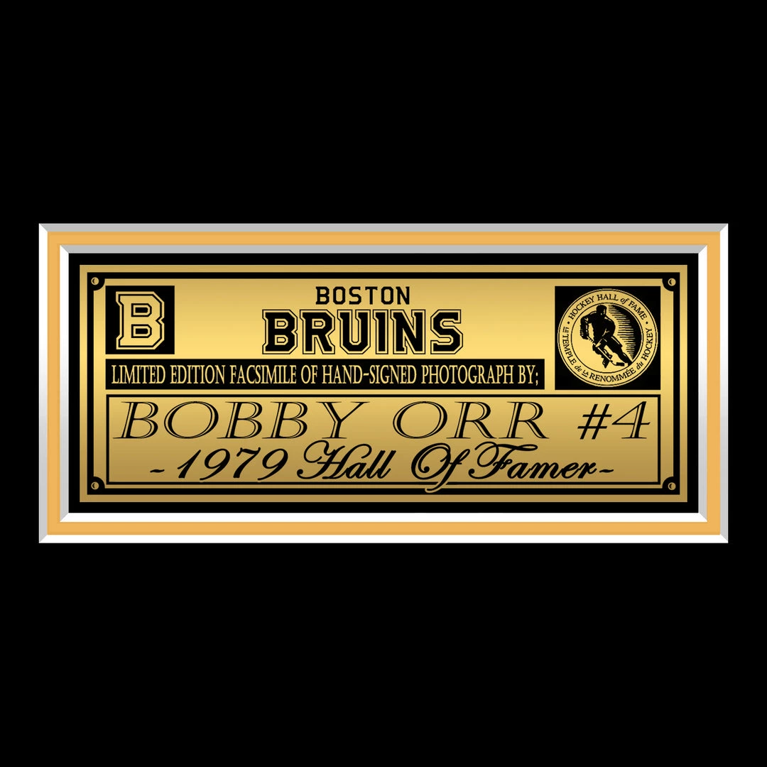 RARE-T Boston Bruins - Bobby Orr Photo Limited Signature Edition Studio Licensed Custom Frame Sports Memorabilia 5 RARE-T Boston Bruins - Bobby Orr Photo Limited Signature Edition Studio Licensed Custom Frame Sports Memorabilia
