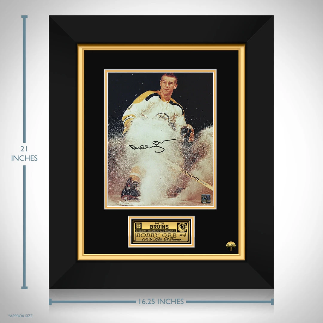 RARE-T Boston Bruins - Bobby Orr Photo Limited Signature Edition Studio Licensed Custom Frame Sports Memorabilia 3 RARE-T Boston Bruins - Bobby Orr Photo Limited Signature Edition Studio Licensed Custom Frame Sports Memorabilia