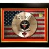 Hall Of Fame Collection Limited Edition Gold Lp 'Bon Jovi - Live' Custom Frame Limited Edition Frames