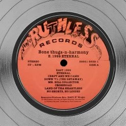 RARE-T Bone Thugs-N-Harmony - E.1999 Eternal Platinum LP Limited Signature Edition Studio Licensed Custom Frame 18 RARE-T Bone Thugs-N-Harmony - E.1999 Eternal Platinum LP Limited Signature Edition Studio Licensed Custom Frame