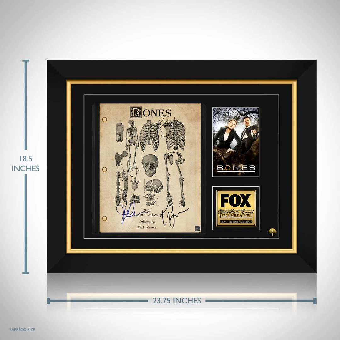 RARE-T Bones Script Limited Signature Edition Studio Licensed Custom Frame Limited Edition Frames 8 RARE-T Bones Script Limited Signature Edition Studio Licensed Custom Frame Limited Edition Frames