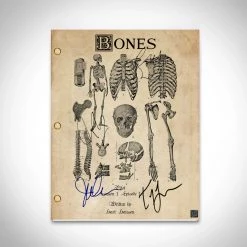 RARE-T Bones Script Limited Signature Edition Studio Licensed Custom Frame Limited Edition Frames