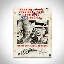 RARE-T Bonnie And Clyde 1967 Transcript Limited Signature Edition Studio Licensed Custom Frame