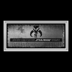 RARE-T Limited Edition Frames Star Wars The Book Of Boba Fett Photo Limited Signature Edition Studio Licensed Photo Custom Frame