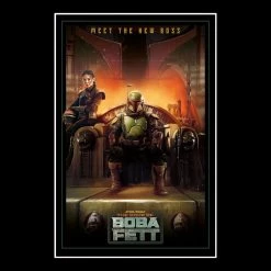 RARE-T Limited Edition Frames The Book Of Boba Fett Transcript Limited Signature Edition Studio Licensed Custom Frame