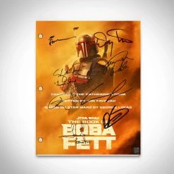 RARE-T Limited Edition Frames The Book Of Boba Fett Transcript Limited Signature Edition Studio Licensed Custom Frame
