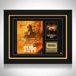 RARE-T Limited Edition Frames The Book Of Boba Fett Transcript Limited Signature Edition Studio Licensed Custom Frame