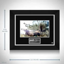 RARE-T Limited Edition Frames Star Wars The Book Of Boba Fett Photo Limited Signature Edition Studio Licensed Photo Custom Frame