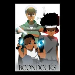 RARE-T Limited Edition Frames Boondocks Transcript Limited Signature Edition Studio Licensed Custom Frame