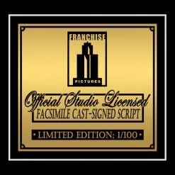 RARE-T The Boondock Saints Script Limited Signature Edition Studio Licensed Custom Frame