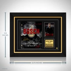 RARE-T Bosch Script Limited Signature Edition Studio Licensed Custom Frame
