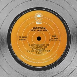 RARE-T Limited Edition Frames Boston - Don't Look Back Platinum LP Limited Signature Edition Studio Licensed Custom Frame