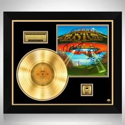 RARE-T Limited Edition Frames Boston Don't Look Back Gold LP Limited Signature Edition Studio Licensed Custom Frame