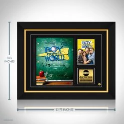 RARE-T Boy Meets World Script Limited Signature Edition Studio Licensed Custom Frame Limited Edition Frames