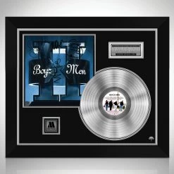 RARE-T Boyz II Men - II Platinum LP Limited Signature Edition Studio Licensed Custom Frame Limited Edition Frames