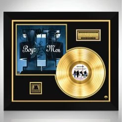 RARE-T Boyz II Men - II Gold LP Limited Signature Edition Studio Licensed Custom Frame Limited Edition Frames