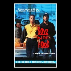 RARE-T Boyz N The Hood Transcript Limited Signature Edition Studio Licensed Custom Frame