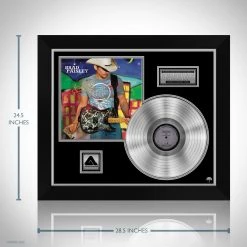 RARE-T Brad Paisley - American Saturday Night Platinum LP Limited Signature Edition Studio Licensed Custom Frame 12 RARE-T Brad Paisley - American Saturday Night Platinum LP Limited Signature Edition Studio Licensed Custom Frame