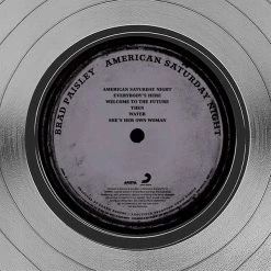 RARE-T Brad Paisley - American Saturday Night Platinum LP Limited Signature Edition Studio Licensed Custom Frame 14 RARE-T Brad Paisley - American Saturday Night Platinum LP Limited Signature Edition Studio Licensed Custom Frame