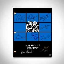 RARE-T Brady Bunch 1969 Transcript Limited Signature Edition Studio Licensed Custom Frame Limited Edition Frames