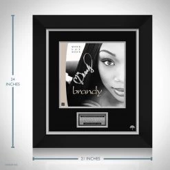 RARE-T Brandy - Never Say Never LP Cover Limited Signature Edition Studio Licensed Custom Frame Limited Edition Frames 9 RARE-T Brandy - Never Say Never LP Cover Limited Signature Edition Studio Licensed Custom Frame Limited Edition Frames