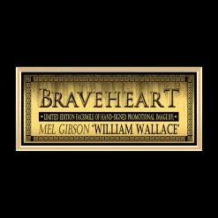 RARE-T Limited Edition Frames Braveheart Photo & VHS Limited Signature Edition Studio Licensed Custom Frame