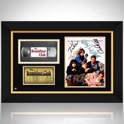 RARE-T The Breakfast Club Photo & VHS Limited Signature Edition Studio Licensed Custom Frame Limited Edition Frames