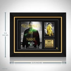 G.R.O. Breaking Bad- Limited Signature Edition Studio Licensed Script Custom Frame Limited Edition Frames 14 G.R.O. Breaking Bad- Limited Signature Edition Studio Licensed Script Custom Frame Limited Edition Frames