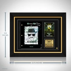RARE-T Limited Edition Frames Breaking Bad Script Limited Signature Edition Studio Licensed Custom Frame
