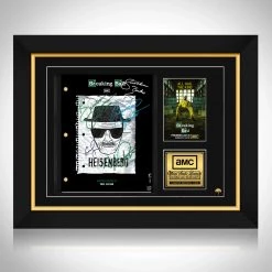 RARE-T Limited Edition Frames Breaking Bad Script Limited Signature Edition Studio Licensed Custom Frame
