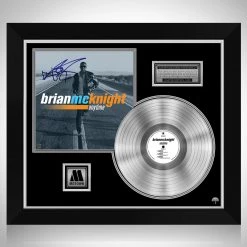 RARE-T Bryan McKnight - Anytime Platinum LP Limited Signature Edition Studio Licensed Custom Frame