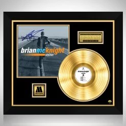 RARE-T Limited Edition Frames Bryan McKnight - Anytime Gold LP Limited Signature Edition Studio Licensed Custom Frame