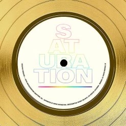 RARE-T Brockhampton - Saturation III Gold LP Limited Signature Edition Studio Licensed Custom Frame Limited Edition Frames 15 RARE-T Brockhampton - Saturation III Gold LP Limited Signature Edition Studio Licensed Custom Frame Limited Edition Frames