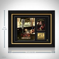 RARE-T Sports Memorabilia Brockmire Script Limited Signature Edition Studio Licensed Custom Frame