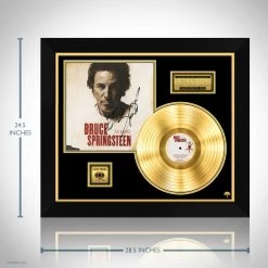 RARE-T Limited Edition Frames Bruce Springsteen Magic Limited Signature Edition Studio Licensed Gold LP Custom Frame 12 RARE-T Limited Edition Frames Bruce Springsteen Magic Limited Signature Edition Studio Licensed Gold LP Custom Frame