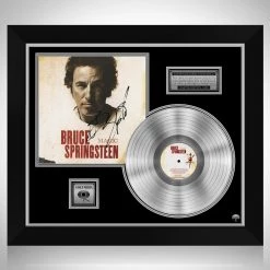 RARE-T Bruce Springsteen Magic Limited Signature Edition Studio Licensed Platinum LP Custom Frame Limited Edition Frames