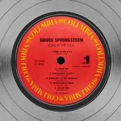 RARE-T Limited Edition Frames Bruce Springsteen Born In The USA Platinum LP Limited Signature Edition Studio Licensed Custom Frame 14 RARE-T Limited Edition Frames Bruce Springsteen Born In The USA Platinum LP Limited Signature Edition Studio Licensed Custom Frame