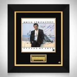 RARE-T Bruce Springsteen & The E-Street Band - Tunnel Of Love LP Cover Limited Signature Edition Studio Licensed Custom Frame Limited Edition Frames