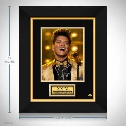 RARE-T Bruno Mars Legend Photo Limited Signature Edition Studio Licensed Custom Frame Limited Edition Frames 10 RARE-T Bruno Mars Legend Photo Limited Signature Edition Studio Licensed Custom Frame Limited Edition Frames