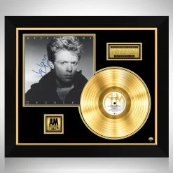 Rare-T Limited Edition Frames Bryan Adams - Reckless Gold LP Limited Signature Edition Studio Licensed Custom Frame