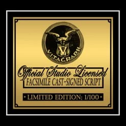 RARE-T Bubba Ho-Tep Transcript Limited Signature Edition Studio Licensed Custom Frame Limited Edition Frames