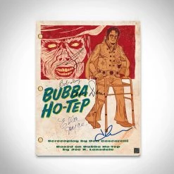 RARE-T Bubba Ho-Tep Transcript Limited Signature Edition Studio Licensed Custom Frame Limited Edition Frames