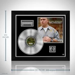 RARE-T Bubba Sparxxx - Deliverance Platinum LP Limited Signature Edition Studio Licensed Custom Frame 12 RARE-T Bubba Sparxxx - Deliverance Platinum LP Limited Signature Edition Studio Licensed Custom Frame