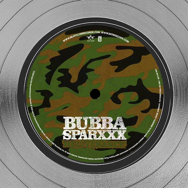 RARE-T Bubba Sparxxx - Deliverance Platinum LP Limited Signature Edition Studio Licensed Custom Frame 5 RARE-T Bubba Sparxxx - Deliverance Platinum LP Limited Signature Edition Studio Licensed Custom Frame