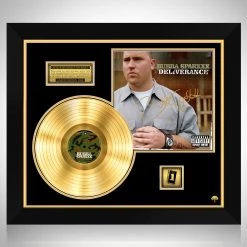 RARE-T Limited Edition Frames Bubba Sparxxx - Deliverance Gold LP Limited Signature Edition Studio Licensed Custom Frame
