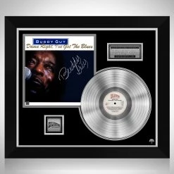 RARE-T Limited Edition Frames Buddy Guy - Damn Right, I've Got The Blues Platinum LP Limited Signature Edition Studio Licensed Custom Frame